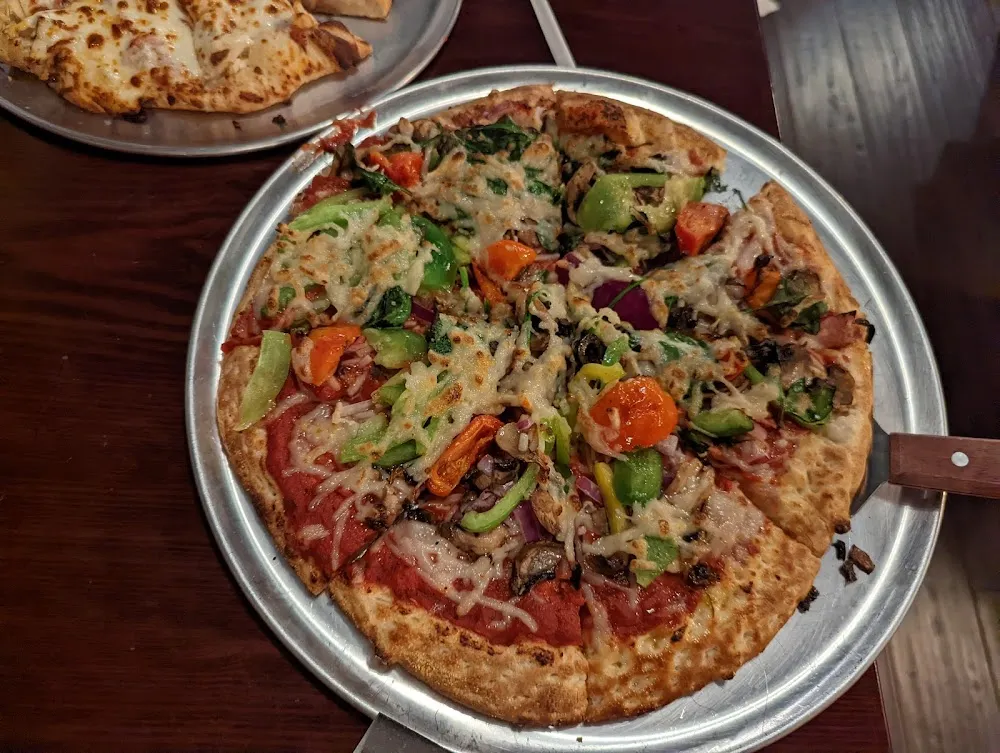 Veggie Pizza Made Vegan